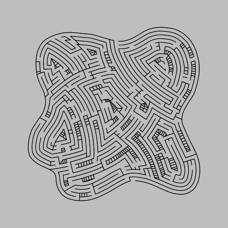 Labyrinthe 3 (version noire)