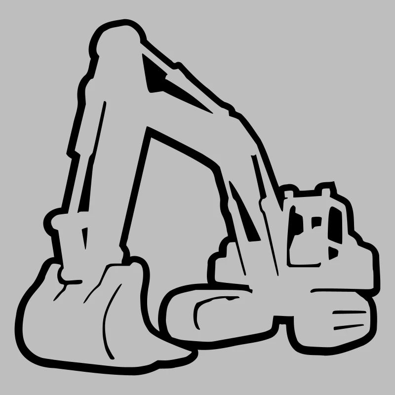Bagger / Kettenbagger / excavator 5 - invers
