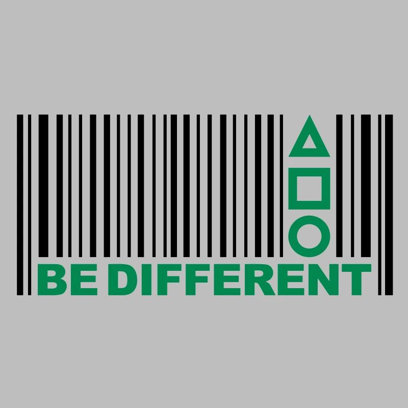 Be Different - Barcode - Symbols - Bar code