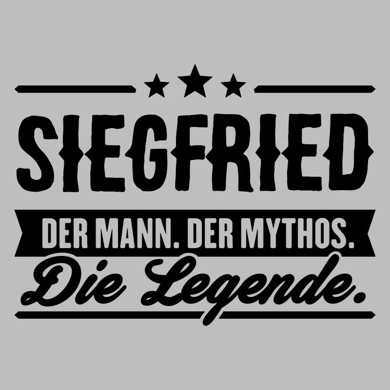 Man Myth Legend Siegfried