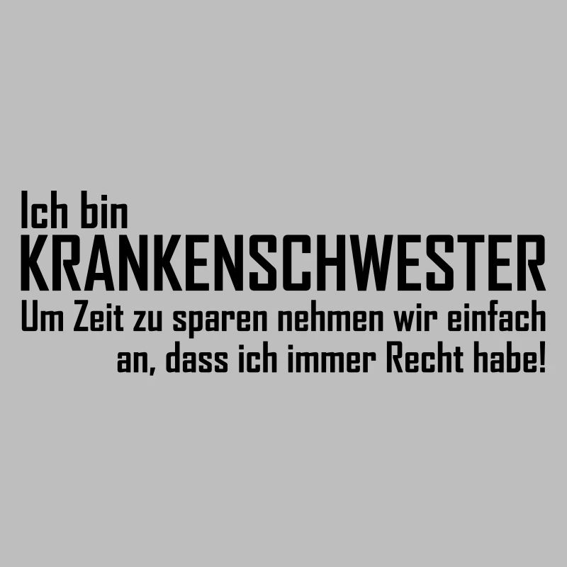 ich bin krankenschwester
