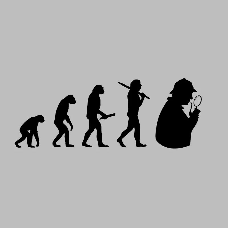 sherlock holmes Evolution Fortschritt Entwicklung
