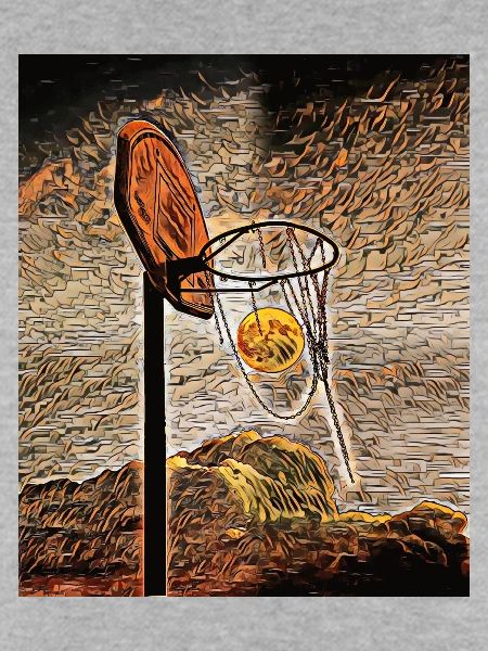 Mondschein-Basketball