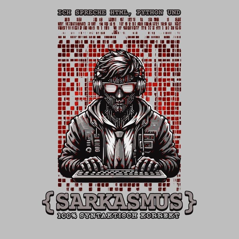 I speak HTML, Python and sarcasm