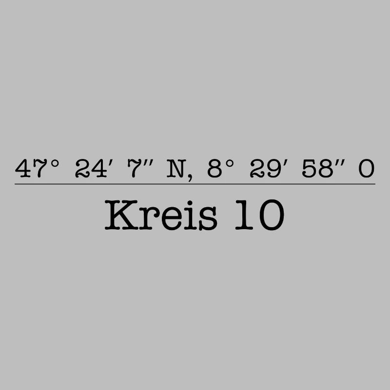 Coordinates District 10 Zurich