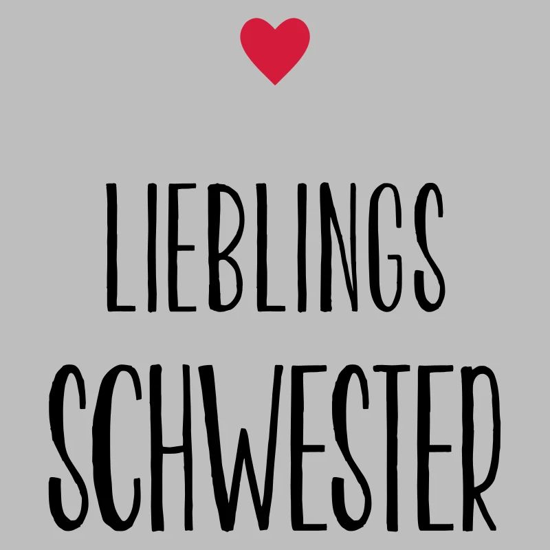 Schwester Lieblingsschwester Herz Geschenk