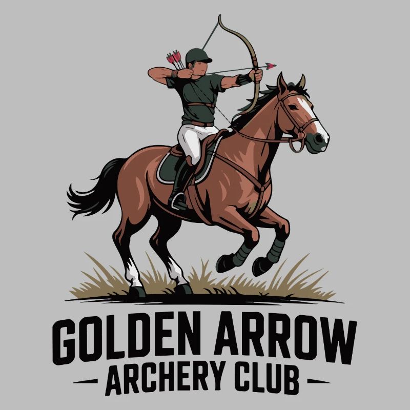 Dynamic Archer Crest on Horseback