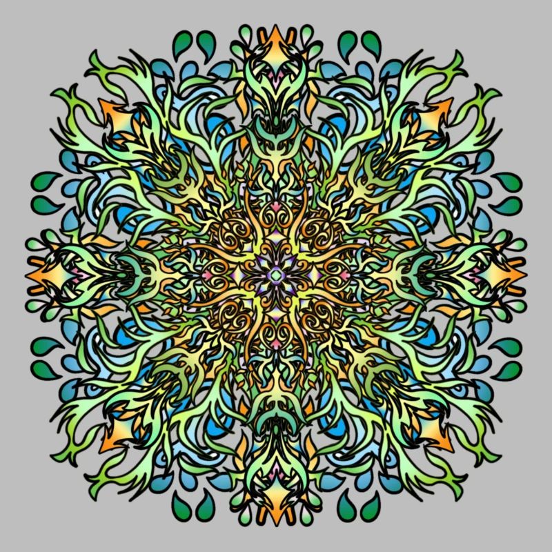 Mandala | Bunt | Leben | Geschenkidee