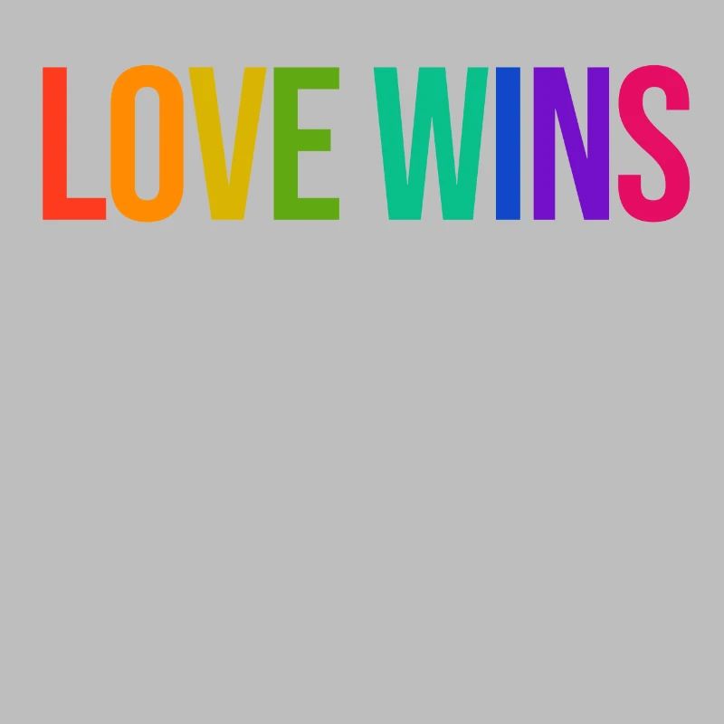 Rainbow Lgbt Equality Statement Pride