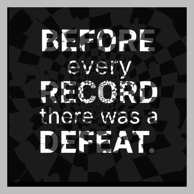 Before any record, defeat