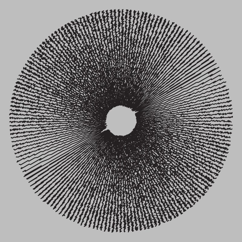 Radial Sunburst Ring Pattern