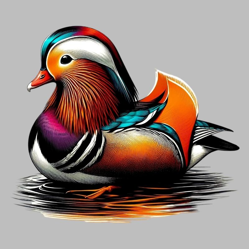 Mandarin duck