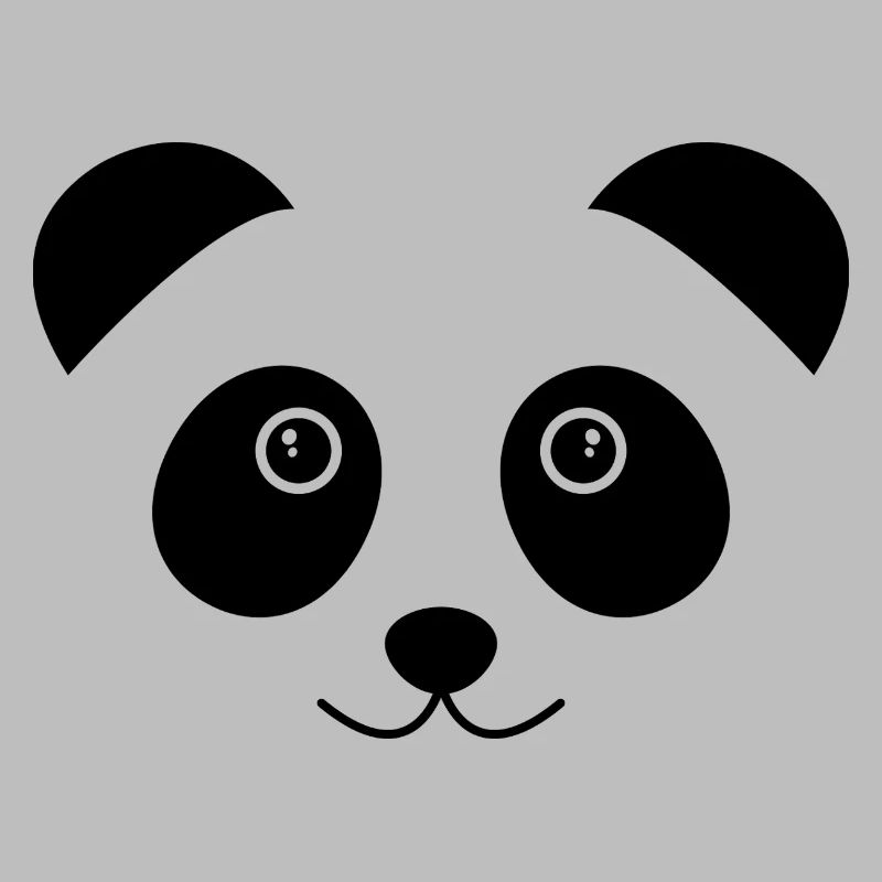 Visage de panda