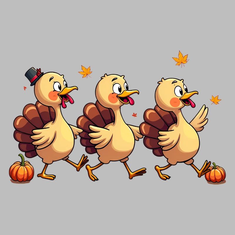 Bébé dinde de Thanksgiving
