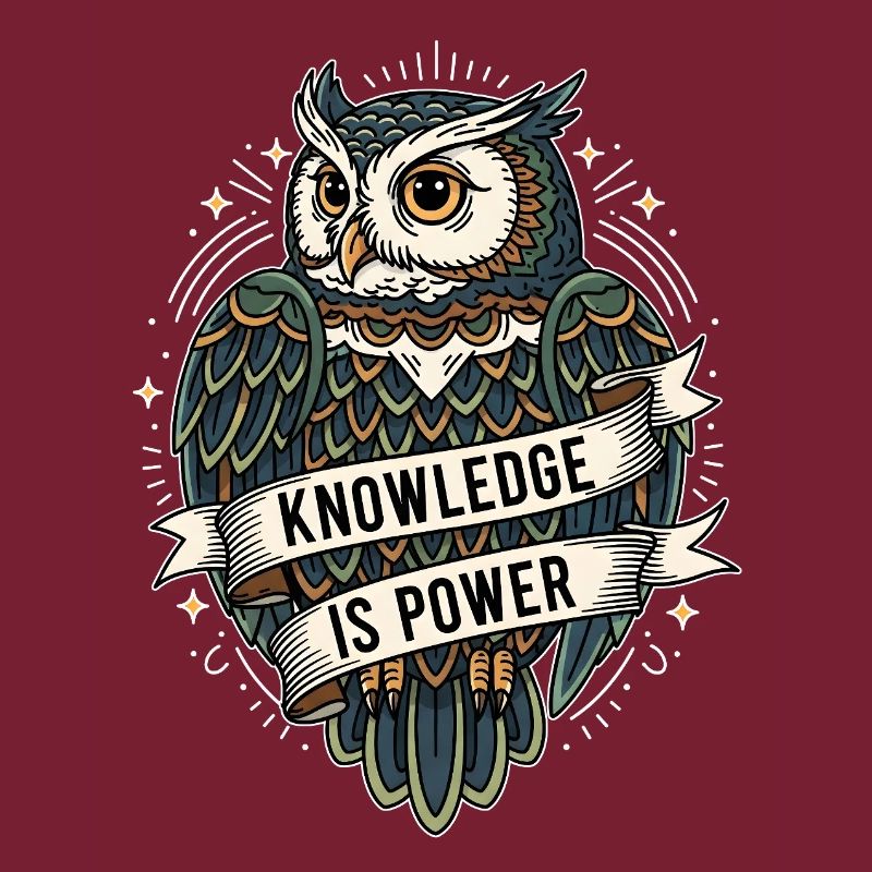 Knowledge Is Power Eule