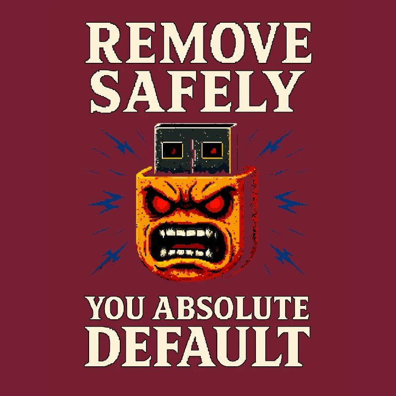 Remove Safely – You Absolute Default | Angry USB