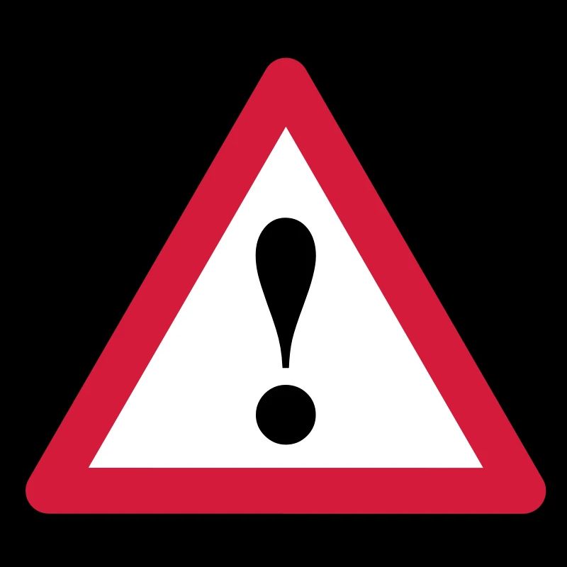 Schild Ausrufezeichen