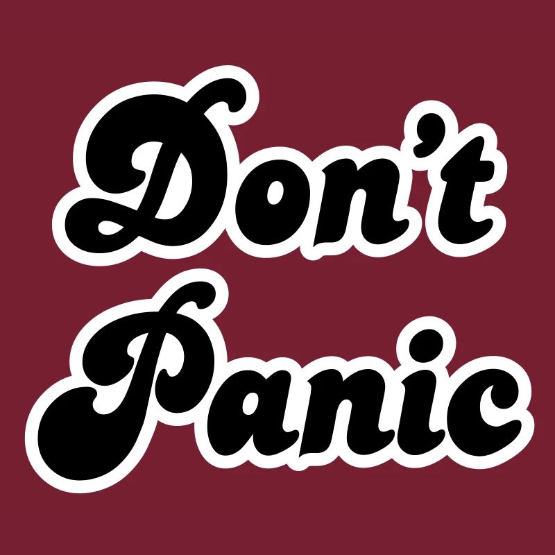 Don't panic