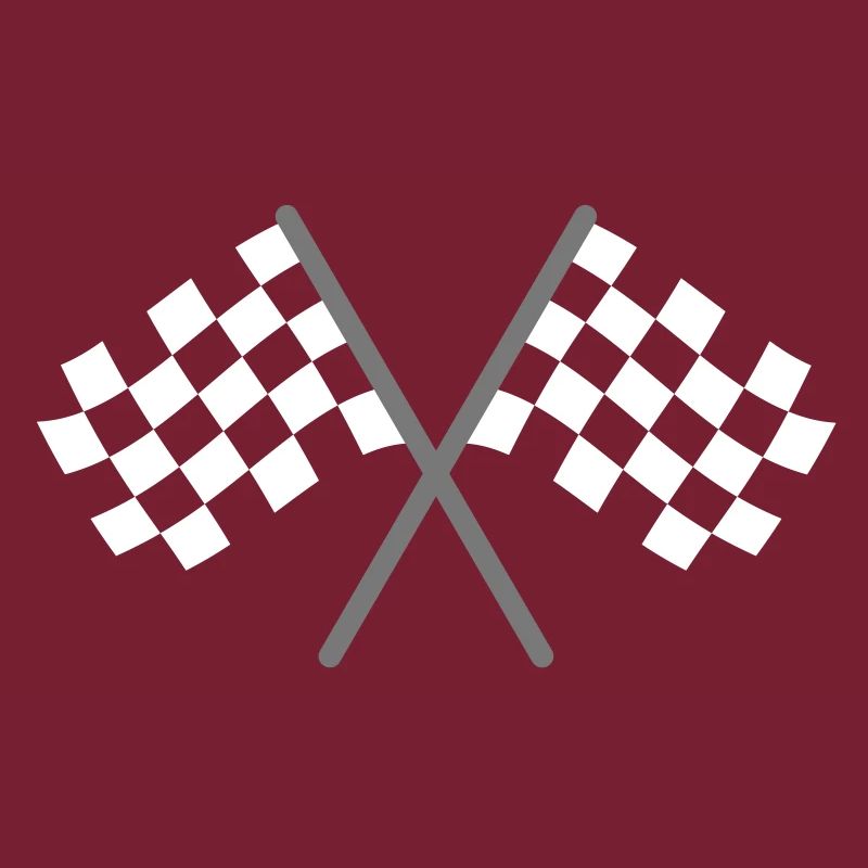 Drapeau à damiers Racing Team