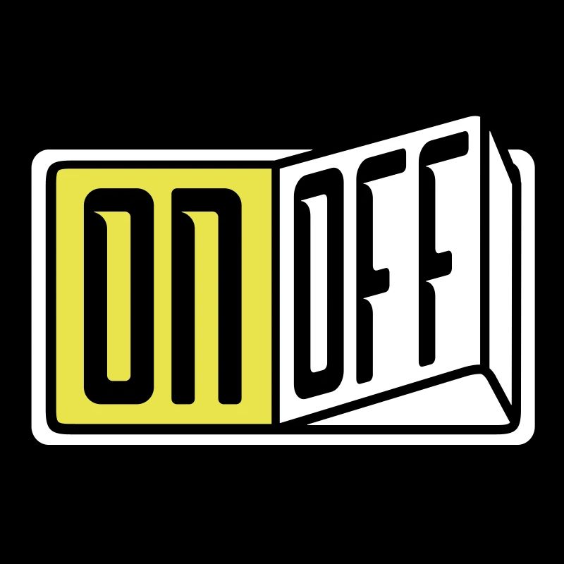 on off switch button button turn off