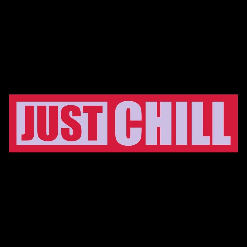 Just Chill Text Logo