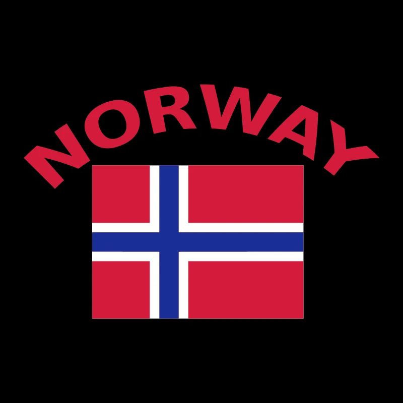 norvège, norvège, drapeau, drapeau