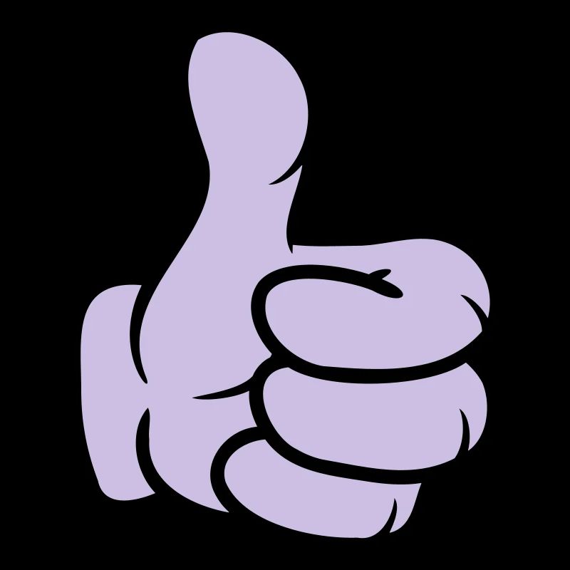 Comic Hand Daumen hoch