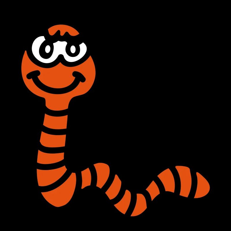 Naughty earthworm