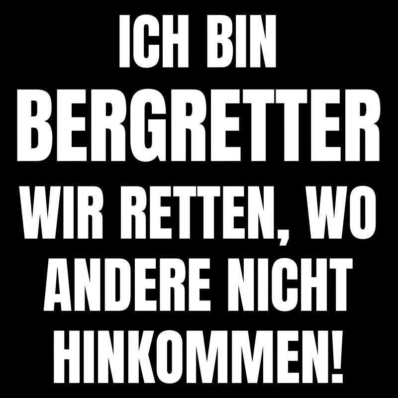Ich bin Bergretter.