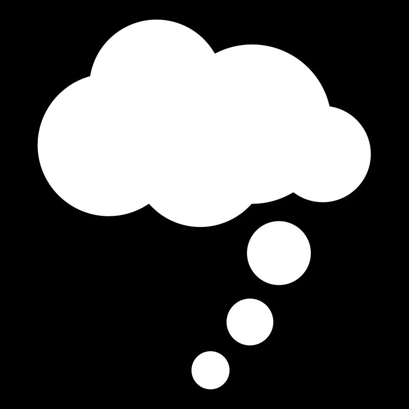 Comic Cartoon Denkblase