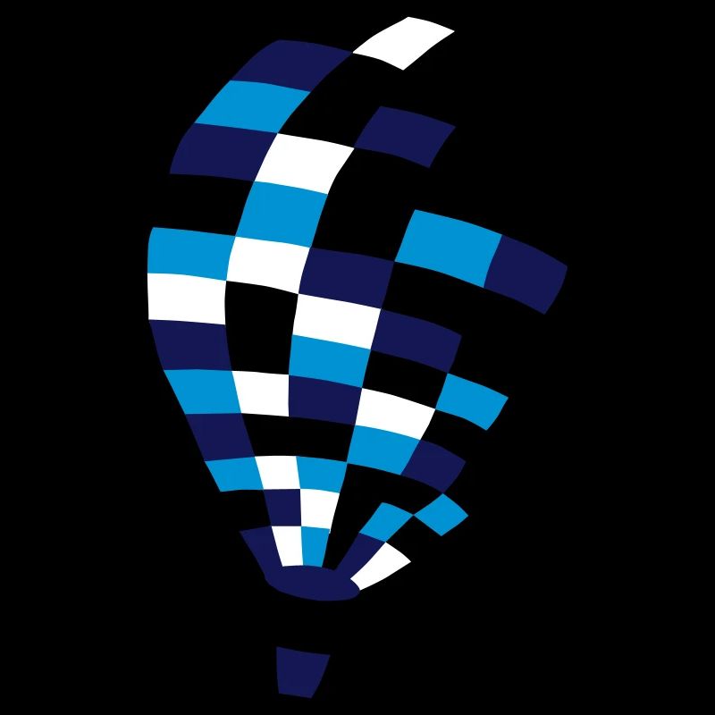 bunter heißluftballon