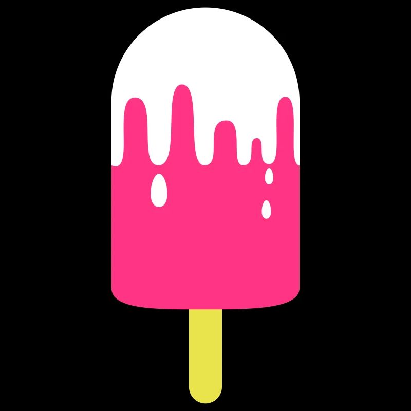 Eis am Stil / Eiscreme / Sonne Sommer-Shirt