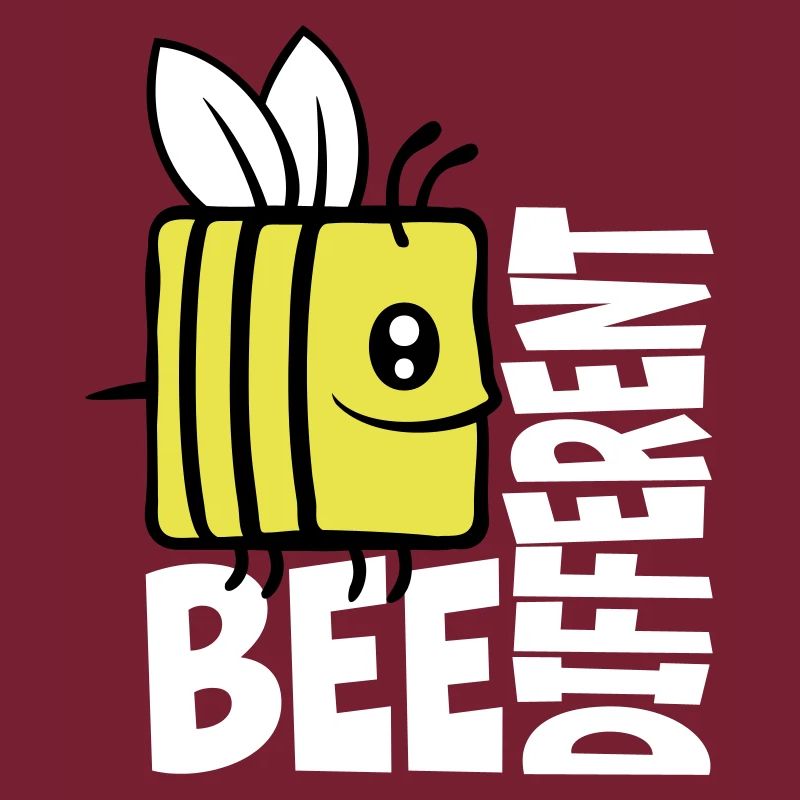 bee different Spruch Zitat