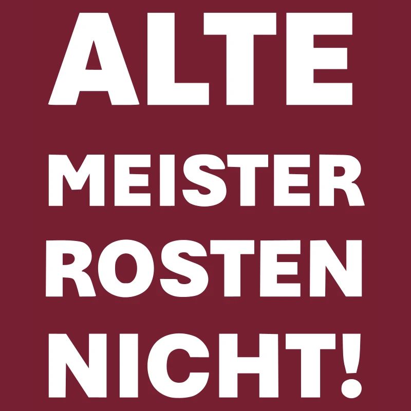 Old masters don't rust