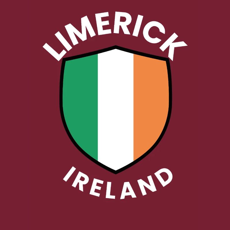 Limerick Ireland Flag Shield
