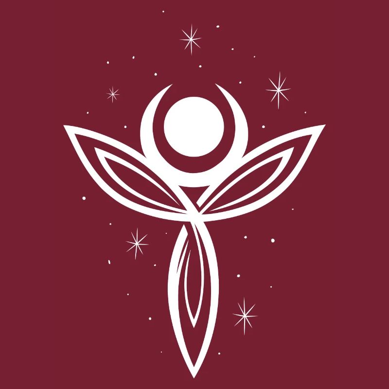 Déesse Lune Déesse Trinity Triquetra