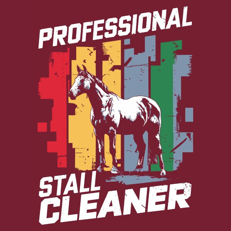 Humorous design for stable work