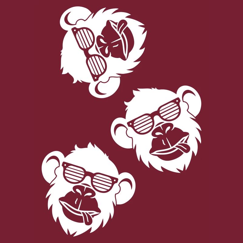 Affe Cool Kopf