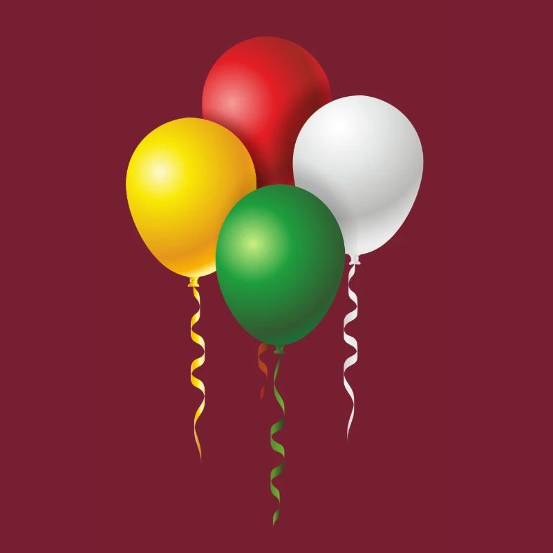 Luftballons zu Fasching oder Karneval