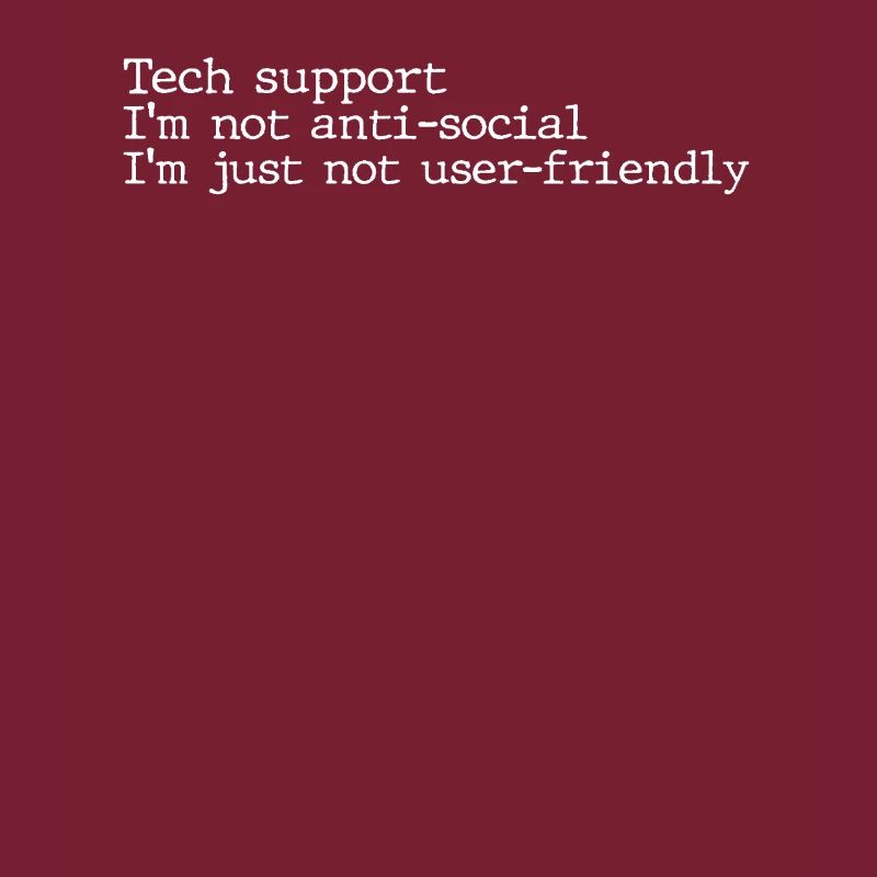 Citation drôle de support technique
