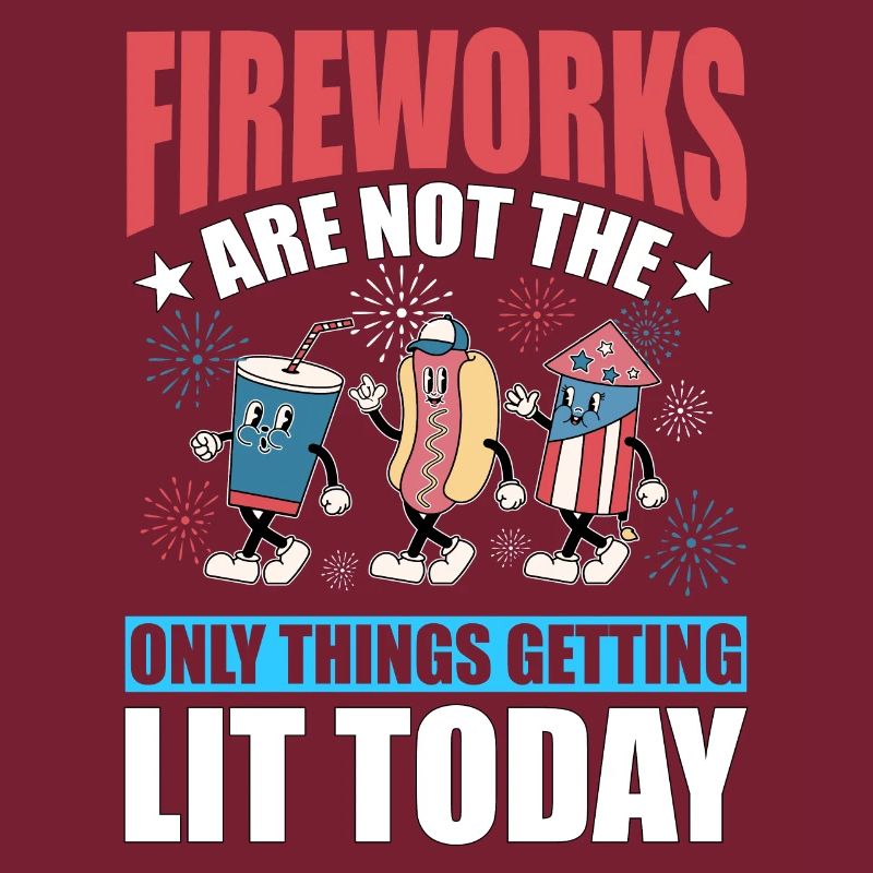 Fireworks are not the only things getting lit