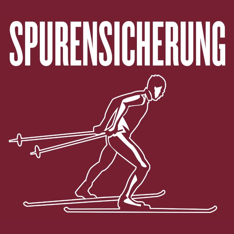 Langlauf Langläufer Langlaufen Spurensicherung
