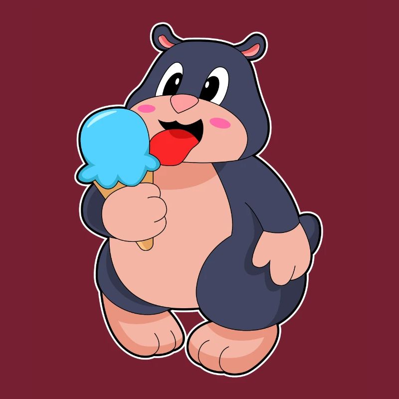 Crème glacée Mole Waffle
