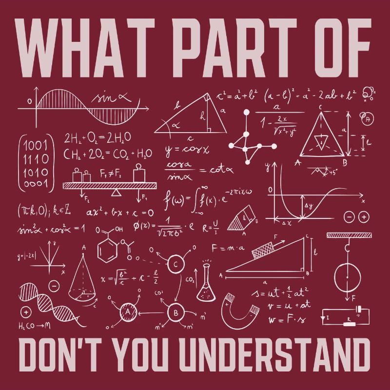 Welchen Teil von verstehst du nicht Funny Math?