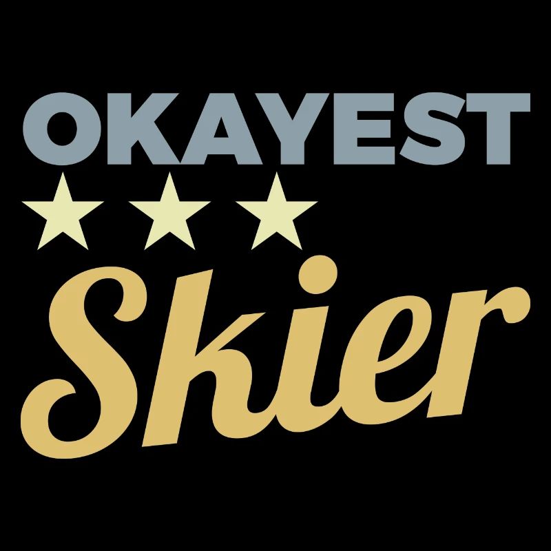 Durchschnittlicher Skifahrer