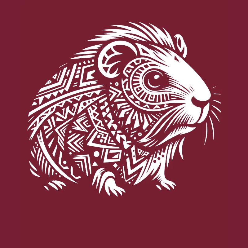 Cochon d'Inde tribal