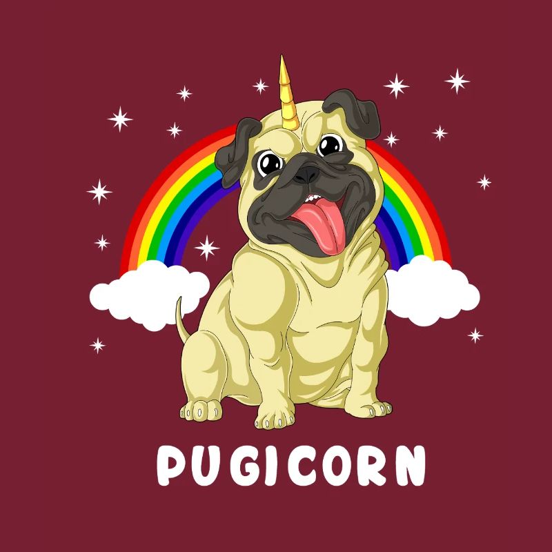 Mops Einhorn