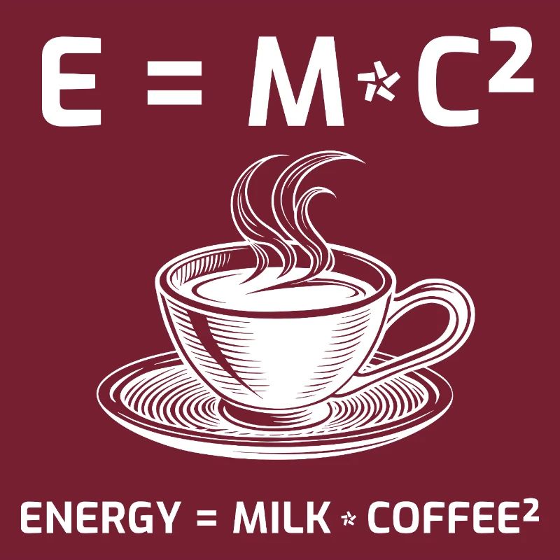 Coffee Drinker Coffee Formula E=MC2