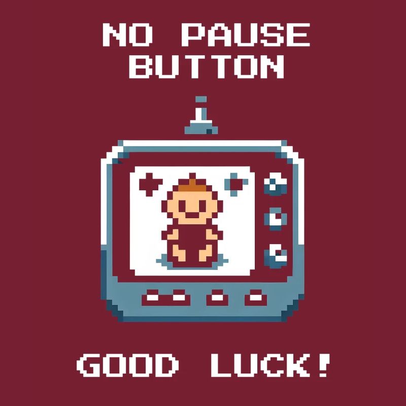 No pause button | Parents in continuous mode