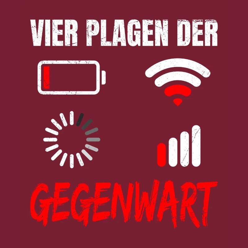 Science Coder VIER PLAGEN DER GEGENWART LUSTIG